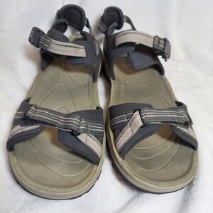 Keen Womens Terradora II Sz 10  2 Strap Open Toe Sport Sandals Gray Pink Hiking